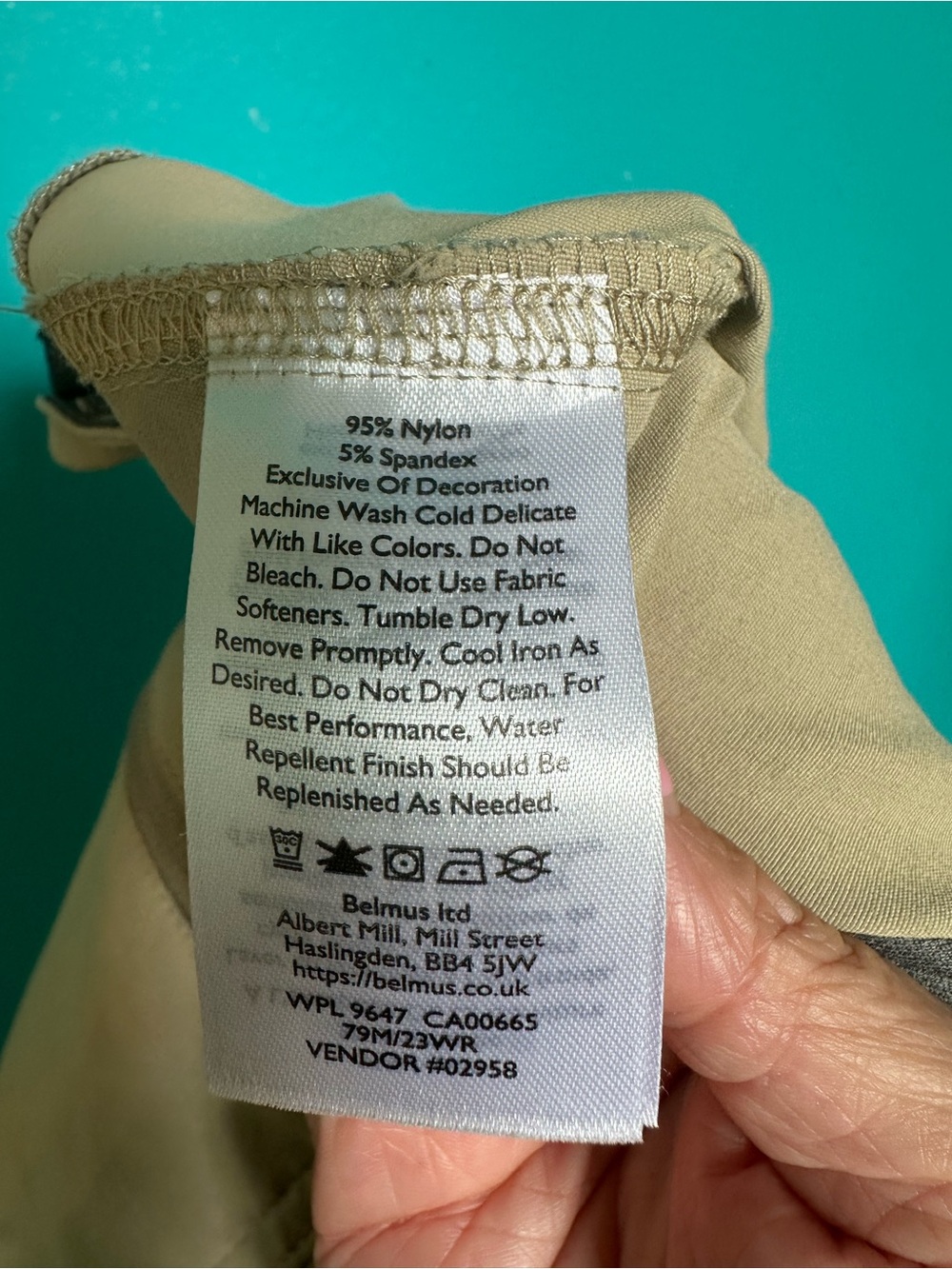 Eddie Bauer shorts set of 5 size 36 Blue, Brown, Khaki, Tan, Gray - Picture 8 of 8